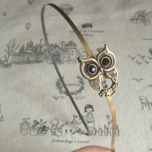 Steampunk Owl (62301) Headband Vint..