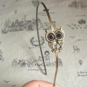 Steampunk Owl (62301) Headband Vint..