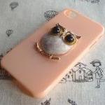Steampunk Owl Hard Case For Apple Iphone 4 Case..