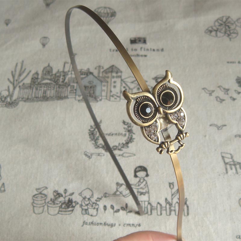 Steampunk Owl (62301) Headband Vintage Style Original Design